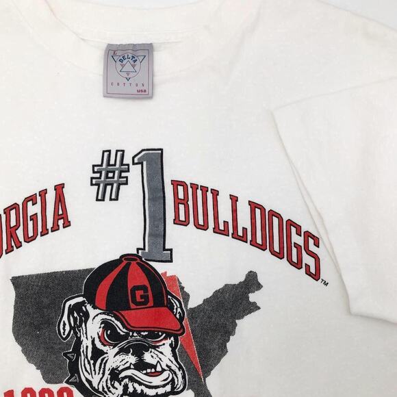 Georgia Bulldogs 1990 College World Series Champions tshirt - Picture 3 of 4